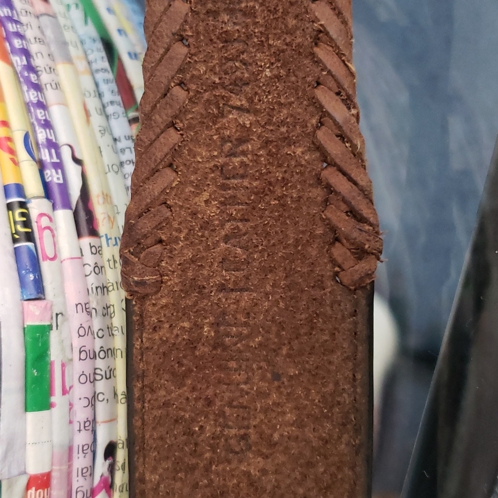 LEATHER STAR BELT - Picture 7 of 8